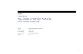 USER GUIDE Abu Dhabi Investment Authority · Abu Dhabi Investment Authority . 02-05 Supplier Profile Audit . Author: Abu Dhabi Investment Authority . Creation Date: 29-Jan-2017 ...