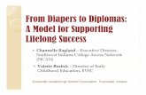 Diapers to Diplomas - Community SchoolsFrom Diapers to Diplomas: A Model for Supporting Lifelong Success yChannelle Ragland – Executive Director, l Sh Ai Cl d I N kSout h west Indiana