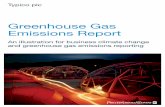 Greenhouse Gas Emissions Report2. Primary statement of greenhouse gas emissions for the Group 14 3. Notes 15 3.1 Note 1: Greenhouse gas reporting policies 15 3.2 Note 2: Emissions