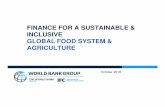FINANCE FOR A SUSTAINABLE & INCLUSIVE GLOBAL FOOD SYSTEM … · 2020. 7. 26. · Rethinking Finance for Food Systems & Agriculture (Innovative Ideas) Returnable Capital Fund (RCF)