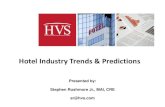 Hotel Industry Trends & Predictions · - 2 - The HVI measures changes in value and provides a tool for identifying hotel acquisition and disposition opportunities The 2014 HVS-STR