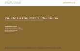 Guide to the 2020 Elections - d2fa1rtq5g6o80.cloudfront.net · 2. Even if the elections produce single-party government, the impact of politics on markets is likely to be more complex