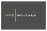 Modern Boho Style - Written by Ashleywrittenbyashley.com/wp-content/uploads/2017/09/Ashley... · 2017. 9. 14. · Furniture Store Hero: Rugs Bohemian rugs Layer on pattern and texture