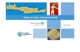 Crete Investment profile final · ¾Crete Island has 1,549 Hotels with 85,407 rooms and 161 578161,578 bdbeds. 76 of these HtlHotels blbelong to 5* classification and 232 of them
