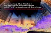 Measuring the Carbon Abatement Potential of AT&T’s ......Measuring the Carbon Abatement Potential of AT&T’s Products and Services Methodology to Track Progress Toward AT&T’s