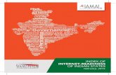Report By INTERNET-READINESS OF INDIAN STATES · With advancement of internet penetration and digitalised personal and community life, it is also important to see how this ... economy