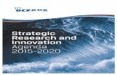 Strategic Research and Innovation Agenda 2015-2020 · Many Grand Challenges of the oceans require cooperation beyond Europe. JPI Oceans can provide an interface between European and