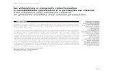 As vitaminas e minerais relacionados à estabilidade ... · y recomendaciones para la ingestión de micronutrientes relacionados con la estabilidad genómica: vitaminas C, D, E, B6,