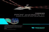 TORNIER PITON and INSITE FT€¦ · TORNIER PITON™ and INSITE™ FT Suture Anchor for Soft Tissue Fixation REIMBURSEMENT & CODING REFERENCE GUIDE FOR PHYSICIANS AND HOSPITALS 2016