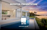 INVESTOR PRESENTATION - PGT Innovationsir.pgtinnovations.com/.../pgti-site-investor-day.pdfInvestment Summary Jeff Jackson | President & CEO Q&A Jackson, West & Gates BREAK 10:45 AM
