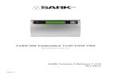 SARK500 Embedded VoIP/TDM PBX · 2018. 1. 15. · SARK500 Embedded VoIP/TDM PBX Administrators Guide V3.1 SARK Version 3 Release 1-135 Oct 2011 Page 1