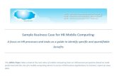Sample Business Case for HR Mobile ... - HR Cloud Solutions Documents/Sample... · The cost of adding a Force.com platform to the current legacy system using an Enterprise Edition