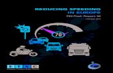 REDUCING SPEEDING IN EUROPE...Speeding on different types of road In the EU, 37% of all road deaths occur on urban roads. Among the countries that monitor levels of speed compliance
