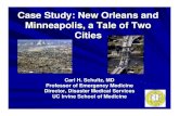 Case Study: New Orleans and Minneapolis, a Tale of Two Cities · Credentialing of Volunteers Emergency System for Advanced Registration of Volunteer Health Professionals (ESAR-VHP)