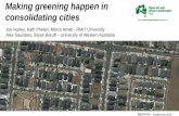 Making greening happen in consolidating cities flyers and Docs... · 2019. 7. 3. · City of Stirling – Local Model Grass Area (ha) Shrubs Area (ha) Trees (3 - 10m) Area (ha) Trees