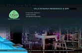 Welcome to Fréjus - CGH Residences · Residence CGH Villa Romana • 265 avenue de Port Fréjus • 83600 Fréjus • Tel. +33 (0)4 56 09 98 98 FRÉJUS RESIDENCE CGH VILLA ROMANA