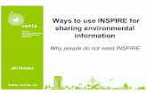 Ways to use INSPIRE for sharing environmental informationinspire.ec.europa.eu/events/conferences/inspire... · 6 Environmental information flowsin Czechia Ministry of the Environment