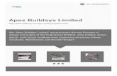 Apex Buildsys Limited - IndiaMART · We “Apex Buildsys Limited” are prominent Service Provider of design and supply of Pre Engineered Building, steel bridges, power plants, multi