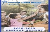 1 PREVENT CHILD ABUSE | NEVADA 2018-2019 ANNUAL Child Abuse... This year, PCA NV established a strong