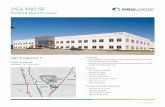 253,180 SF · 253,180 SF Industrial Space For Lease IAH Logistics 7 15600 Morales Rd Houston, TX 77032 USA LOCATION • Immediate access to Bush Intercontinental Airport domestic
