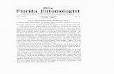 75he Florida Entomologistufdcimages.uflib.ufl.edu/UF/00/09/88/13/00305/Binder44.pdf · 2010. 3. 5. · 75he Florida Entomologist Official Organ of the Florida Entomological Society