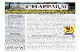 Chapparal Sage • A Publication of the Chapparal Homeowners ......Feb 02, 2015  · Mon., Mar. 9th • 7 p.m. Creekside Elementary School Chapparal Sage • A Publication of the Chapparal