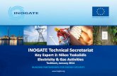 INOGATE Technical Secretariat Nikos Tsakalidis Comp B ENGLISH.pdf · establishing the new TCs in E & G, and strengthening the existing TCs state of play to be used for RM & APs gap