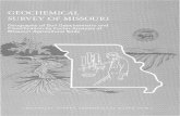 Geochemical - USGS · Geography of Soil Geochemistry of Missouri Agricultural Soils By RONALD R. TIDBALL Geochemical Classification by Factor Analysis~ of Missouri Agricultural Soils