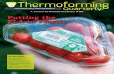 A Journal of the Thermoforming Division of SPE Putting the ... · Sheet Coating Troisdorf, Germany Lars Bering Gibo Plast Skjern, Denmark Kyle Brinkley McLean Packaging Corp. ...