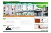 1000 Sherbrooke Street West · 1000 SHERBROOKE STREET WEST CONTACT US + EXPIRATION: May 31st, 2021 + AVAILABILITY: 90 days + NET RENT: Negotiable + ADDITIONAL RENT: $24.63 per sq.