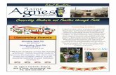 Connecting Students and Families through Faith September 6 ... · Connecting Students and Families through Faith September 6, 2020 School Newsletter St. Agnes Catholic School 205