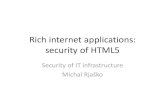 Rich internet applications: security of HTML5new.dcs.fmph.uniba.sk/files/biti/biti_html5_2020.pdf · HTML5 - history • 2004:: Idea of HTML5 was born, WHATWG founded –W3C is not