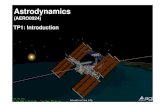 Astrodynamics · Astrodynamics (AERO0024) TP6: Interplanetary trajectories. 2 Today’s program