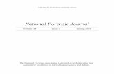 National Forensic Journal · Kathy Brittain Richardson Berry College National Forensics Association Executive Council Karen Morris, President Richard Paine, Vice President of Professional