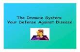The Immune System: Your Defense Against Diseasemoodle.monashores.net/.../0/Microsoft_PowerPoint_-_Immune_Syste… · Immune System: body’s primary defense against disease-causing