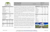 Equirus Securities TCI Express Management Meet Note… · TCI XPS has had a much better margin profile vs. peers in the logistics business due to its sole focus on express logistics.
