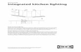 Buying guide Integrated kitchen lighting€¦ · How to choose a LED driver 1. 10W, 3 connection sockets. 2. 30W, 9 connection sockets. There are two TRÅDFRI LED drivers. Choose