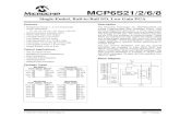 MCP6S21/2/6/8 - farnell.com · VREF External Reference Pin DC CHARACTERISTICS Electrical Specifications: Unless otherwise indicated, TA = +25°C, VDD = +2.5V to +5.5V, VSS = GND,