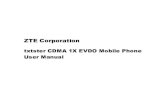 D92 User Manualrelease0728 · ZTE Corporation operates a policy of continuous development. ZTE Corporation reserves the right to make changes and improvements to any of the products