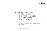 BEAAquaLogic Interaction Portlet Suite - Microsoft Exchange · The suite provides localization support for eight languages: English, French, German, Italian, Spanish, Chinese Traditional,