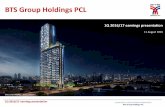 BTS Group Holdings PCLbts.listedcompany.com/misc/presentation/20160811-bts-am-1q2016… · 11/08/2016  · 1Q 2016/17 earnings presentation Section 1: BTSG 1Q 2016/17 Financial Performance