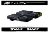 WIRELESS TRANSMITTER SYSTEM sW-T...WIRELESS TRANSMITTER SYSTEM 9901216-RevB-SWT-SWR-MANUAL.indd 1 1/11/12 2:27 PM Thank you for purchasing the Niles SW-T/SW-R wireless transmitter