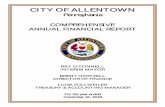 CITY OF ALLENTOWN · FINANCIAL Independent Auditor’s Report 1 – 3 Management’s Discussion and Analysis 4 – 19 BASIC FINANCIAL STATEMENTS Government-wide Financial Statements: