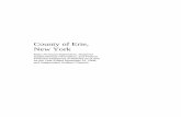 County of Erie, New York B...financial statements of ECMC Lifeline Foundation, Inc. or Research for Health in Erie County, Inc., ... as well as evaluating the overall financial statement
