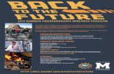 2019 SUMMER UNDERGRADUATE RESEARCH PROGRAMmet.sdsmt.edu/backtothefuture/downloads/REU_Poster_2019.pdf · The Back to the Future REU program is an NSF funded summer research program