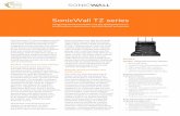 SonicWall TZ series - dttstores.comdttstores.com/media/documents/sonicwall-tz-series... · 2019. 3. 13. · campus environments can take advantage of the many tools in ... using Zero-Touch