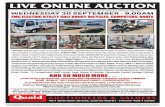 WEDNESDAY 30 SEPTEMBER -9.00AM EMC ELECTRIC UTILITY …auctioneer.prolist.net.au/PhotoLibrary/Quaid_Auctioneers/Cairns/Shar… · Utility, 04 Mazda 3 SP23 Sedan, ... and if not paid