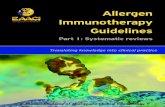 Allergen Immunotherapy Guidelinesiniciativa-impera.org/.../EAACI-Gua-sobre-INMUNOTERAPIA-2017.pdf · Aller I V Contents Prevention of allergy 1 Allergen immunotherapy for the prevention