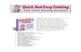 Quick And Easy Cooking - recipes4success.net · Easy Fudge 2 Easy Graham Cracker Cookies Easy Hodge Podge Soup Easy Hot Dog Cheese Roll Ups Easy Hungarian Soup Easy Ice Cream Recipe