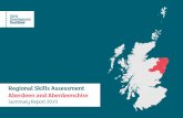 Regional Skills Assessment Aberdeen and Aberdeenshire · Regional Skills Assessment 1 ntotion 3 Regional Skills Assessments (RSAs) First launched in 2014, the RSA’s purpose is to
